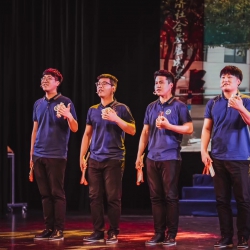 东山街道总工会五一表彰大会演出